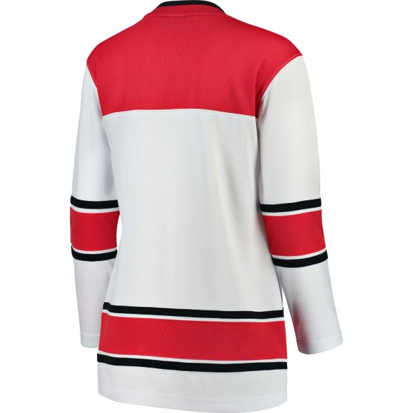 Women's Carolina Hurricanes Fanatics White Away Breakaway Jersey