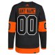 Men's Philadelphia Flyers  adidas Black Alternate  Primegreen Custom Jersey