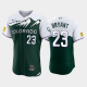 Men's Colorado Rockies #23 Kris Bryant 2022 City Connect Green MLB Jersey