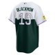 Men's Colorado Rockies Charlie Blackmon Nike White/Forest Green City Connect Replica Player Jersey