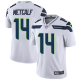 Men's Nike Seattle Seahawks #14 DK Metcalf White Vapor Untouchable Limited NFL Jersey