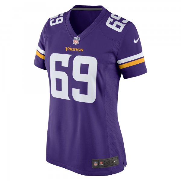 Women's Minnesota Vikings Dan Feeney Nike  Purple Team Game Jersey