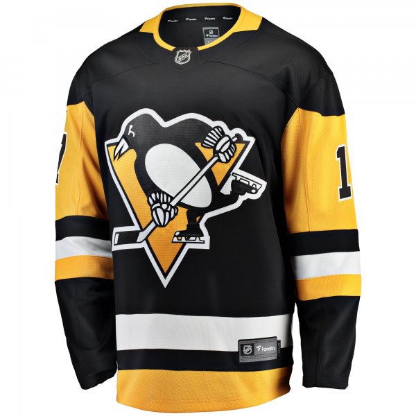 Men's Pittsburgh Penguins Bryan Rust Fanatics Black Home Breakaway Player Jersey