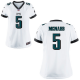 Women's Nike Philadelphia Eagles #5 Donovan Mcnabb Game White Road NFL Jersey