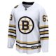 Men's Boston Bruins Brad Marchand Fanatics White 100th Anniversary Premier Breakaway Player Jersey