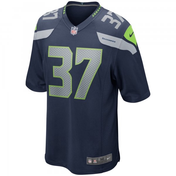 Men's Seattle Seahawks Shaun Alexander Nike College Navy Game Retired Player Jersey