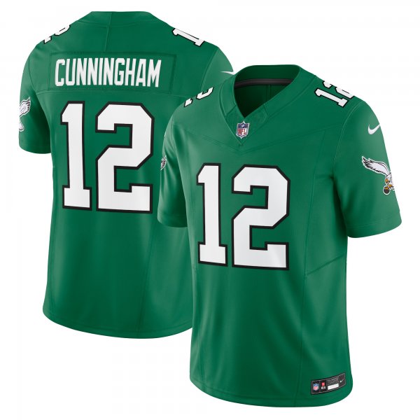 Men's Philadelphia Eagles Randall Cunningham Nike Kelly Green Alternate Vapor F.U.S.E. Limited Jersey