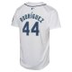 Youth Seattle Mariners Julio RodrÃÂ­guez Nike White Home Limited Player Jersey