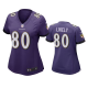 Women's Baltimore Ravens #80 Isaiah Likely Purple Limited NFL Jersey