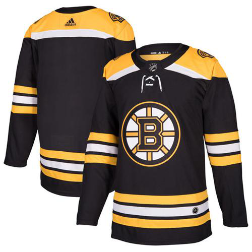 Adidas Boston Bruins Blank Black Home Stitched NHL Jersey