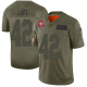 Men's San Francisco 49ers #42 Ronnie Lott Camo Stitched NFL Limited 2019 Salute To Service Jersey