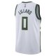 Unisex Milwaukee Bucks Damian Lillard Nike White  Swingman Player Jersey - Association Edition