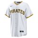 Men's Pittsburgh Pirates Oneil Cruz Nike White Home Replica Jersey