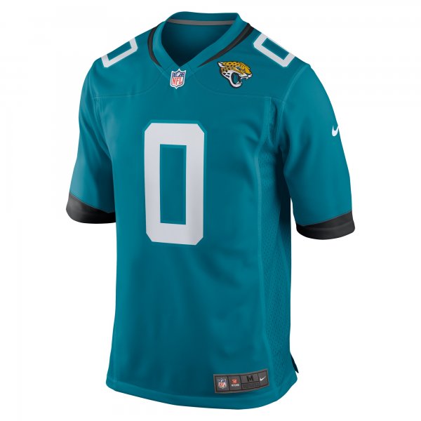 Men's Jacksonville Jaguars Gabe Davis Nike Teal Team Game Player Jersey