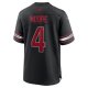 Men's Arizona Cardinals Rondale Moore Nike Black Game Jersey