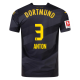 Puma Borussia Dortmund Waldemar Anton Away Jersey w/ Bundesliga Patch 24/25 (Puma Black/Faster Yellow)