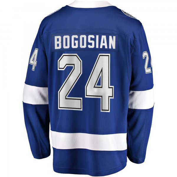 Men's Tampa Bay Lightning Zach Bogosian Fanatics Blue Home Breakaway Player Jersey