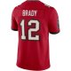 Men's Tampa Bay Buccaneers Tom Brady Nike Red Vapor Limited Jersey