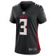 Women's Atlanta Falcons Jessie Bates III Nike Black Game Player Jersey