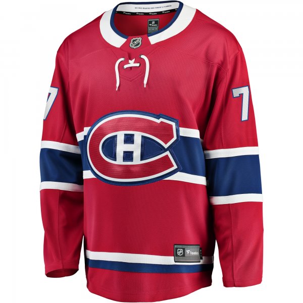 Men's Montreal Canadiens Kirby Dach Fanatics Red Home Breakaway Player Jersey