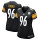 Women's Pittsburgh Steelers Breiden Fehoko Nike  Black  Game Jersey