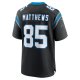 Men's Carolina Panthers Jordan Matthews Nike  Black  Game Jersey