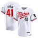 Men's Minnesota Twins Joe Ryan Nike White Home Limited Player Jersey