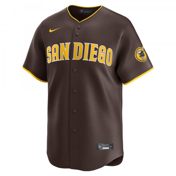 Men's San Diego Padres Yu Darvish Nike Red Away Limited Player Jersey