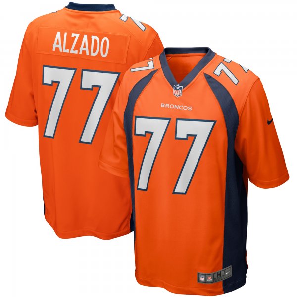 Men's Denver Broncos Lyle Alzado Nike Orange Game Retired Player Jersey