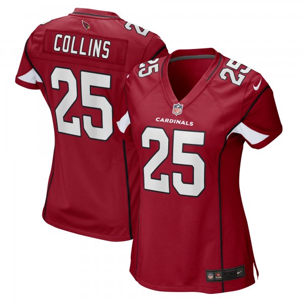 Women's Arizona Cardinals Zaven Collins Nike Cardinal Game Jersey