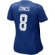 Women's New York Giants Daniel Jones Nike Royal Player Jersey