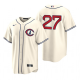 Men's MLB Chicago Cubs Seiya Suzuki #27 2022 Field of Dreams Cream Jersey