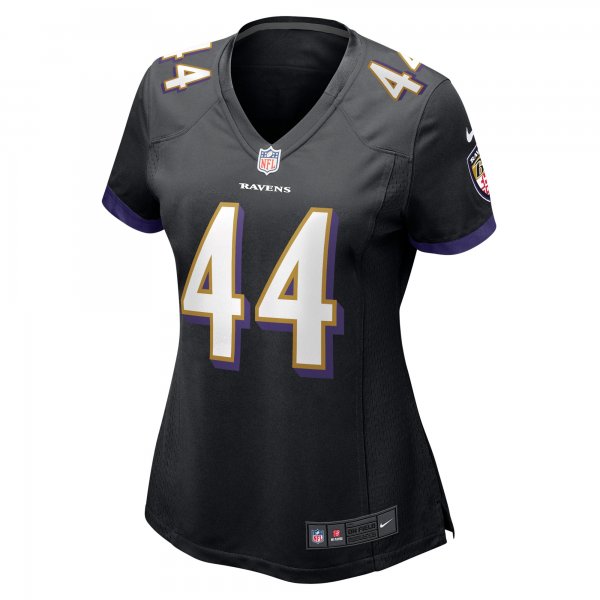 Women's Baltimore Ravens Marlon Humphrey Nike Black Game Jersey