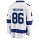 Men's Tampa Bay Lightning Nikita Kucherov Fanatics White Away Premier Breakaway Player Jersey