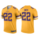 Men's Minnesota Vikings #22 Harrison Smith Gold 2021 Limited NFL Jersey