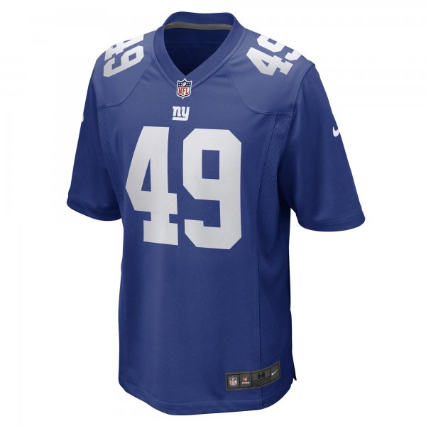 Men's New York Giants Tomon Fox Nike Royal Game Player Jersey