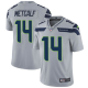 Youth Nike Seattle Seahawks #14 DK Metcalf Gray Alternate Vapor Untouchable Limited NFL Jersey