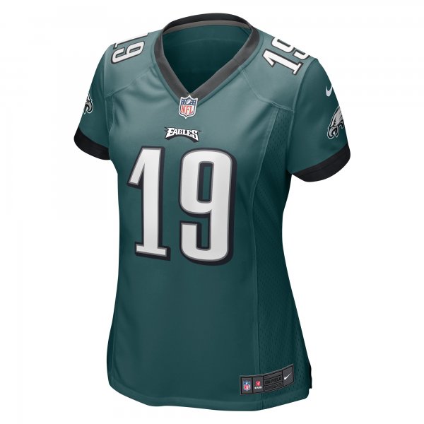 Women's Philadelphia Eagles Tanner McKee Nike Midnight Green Team Game Jersey