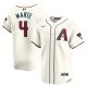 Men's Arizona Diamondbacks Ketel Marte Nike White Home Limited Player Jersey