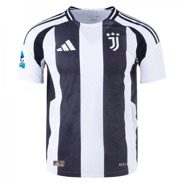 adidas Juventus Nicolò Savona Home Jersey w/ Serie A Patch 24/25 (White/Black)