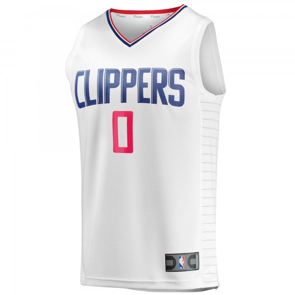 Youth LA Clippers Russell Westbrook Fanatics White Fast Break Player Jersey - Association Edition