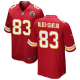 Men's Kansas City Chiefs #83 Marquez Valdes Game Red Jersey