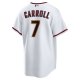 Men's Arizona Diamondbacks Corbin Carroll Nike White Home Replica Player Jersey