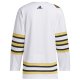 Men's Boston Bruins adidas White 100th Anniversary Primegreen Jersey