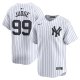 Men's New York Yankees #99 Aaron Judge Nike White Home Limited Player Jersey