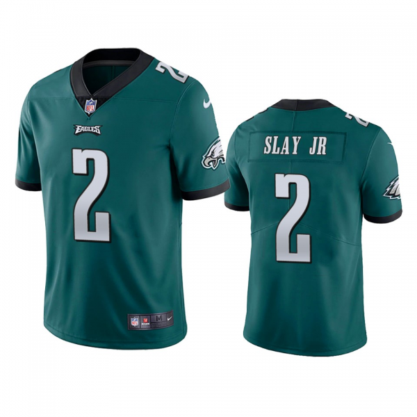 Nike Men's Philadelphia Eagles #2 Darius Slay Jr Legend Green NFL jersey