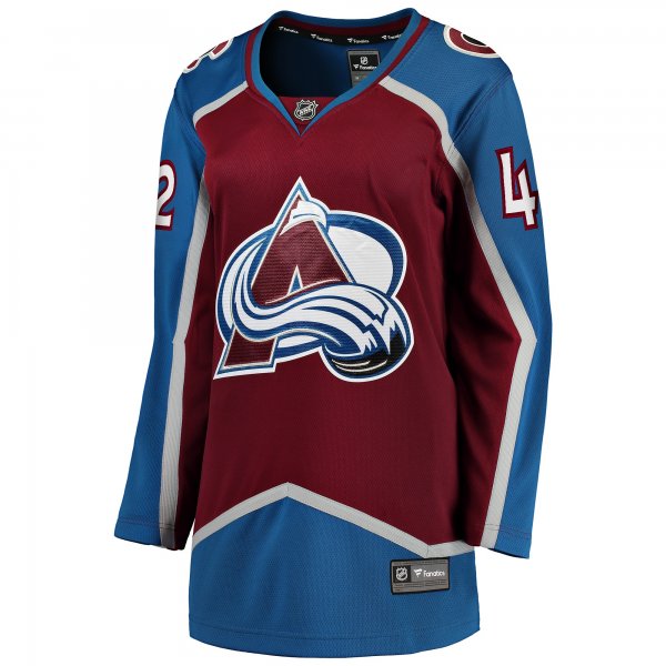 Women's Colorado Avalanche Josh Manson Fanatics Burgundy Home Breakaway Player Jersey