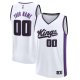 Youth Sacramento Kings  Fanatics White Custom Fast Break Jersey - Association Edition