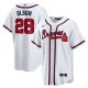 Men's Atlanta Braves Matt Olson Nike White Home Replica Player Jersey