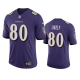 Youth Baltimore Ravens #80 Isaiah Likely Purple Limited NFL Jersey